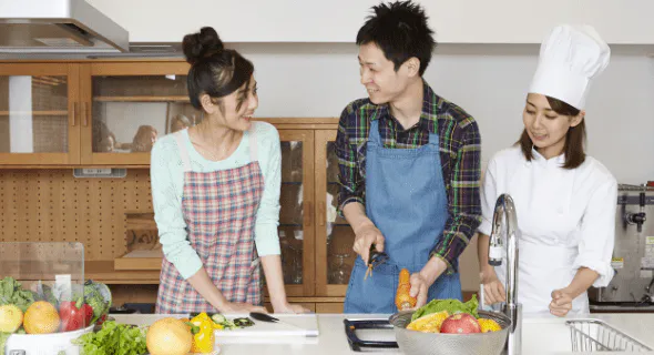 料理開始!